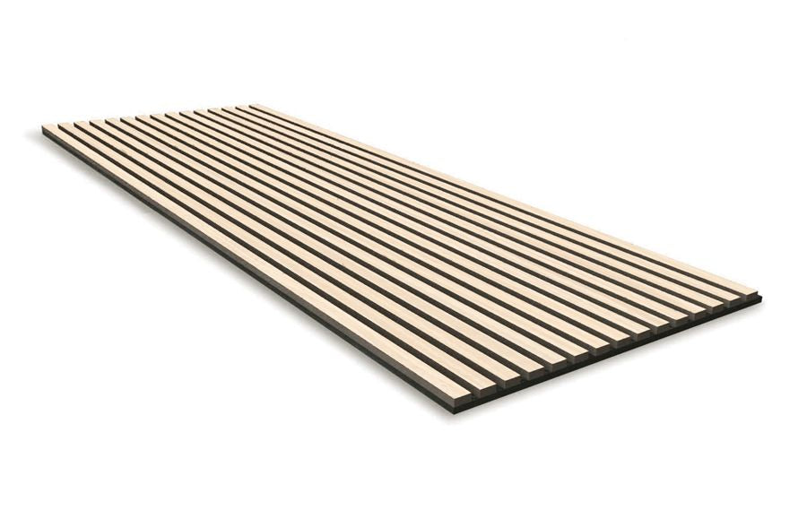 Akustik-Paneel Nature Oak MDF Furnier 600x2400x22mm