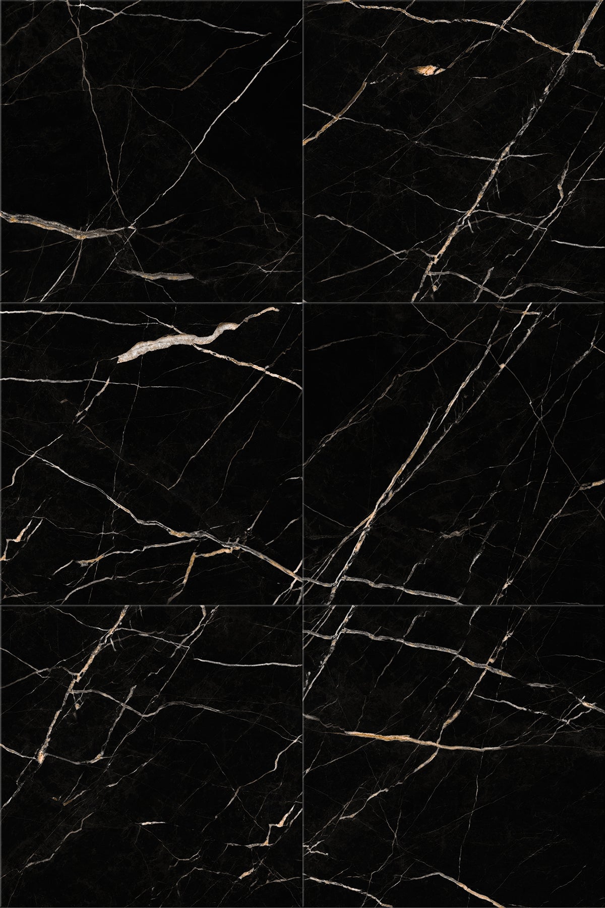 Vilo - SPC Stone Calacatta Black 600x600x6mm