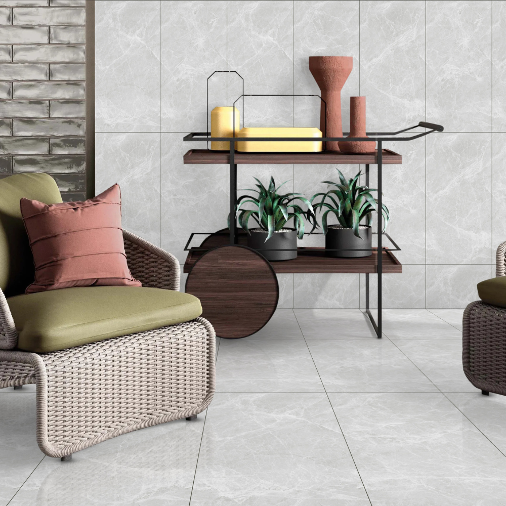 Infinity Astoria Gris Hochglanz 60x120cm - FloorAVita