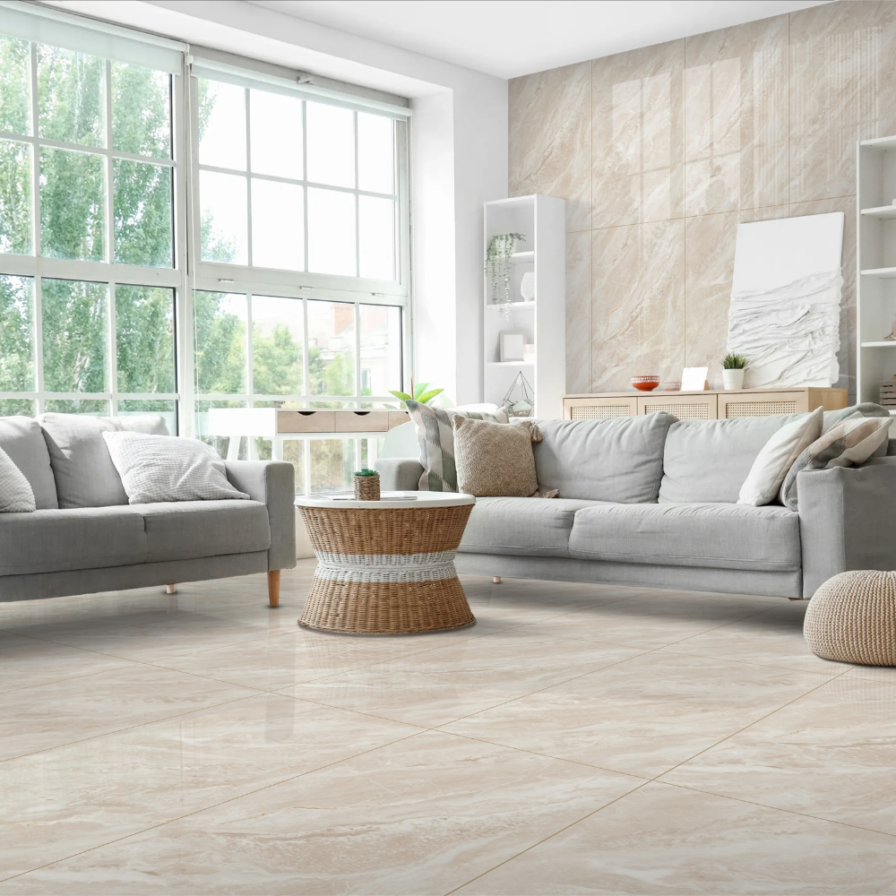 Infinity Genesis Crema Hochglanz 60x120cm - FloorAVita