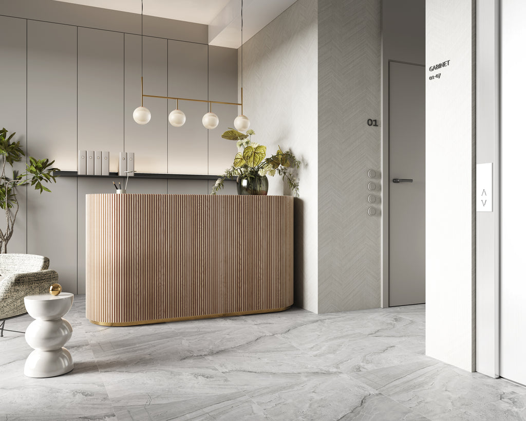 Vilo - SPC Stone Ash Grey 600x600x6mm