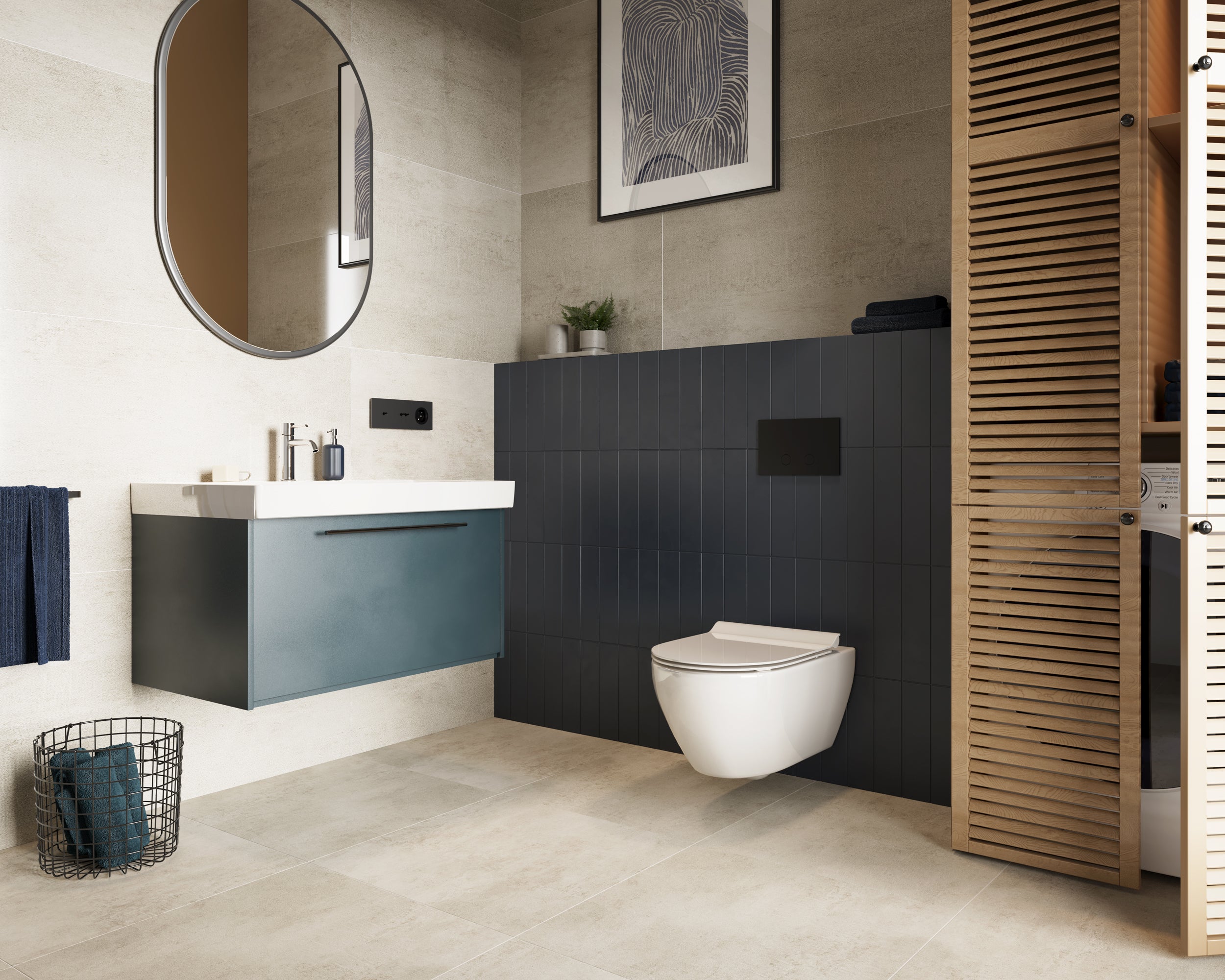 Vilo - SPC Stone Concrete Beige 600x600x6mm