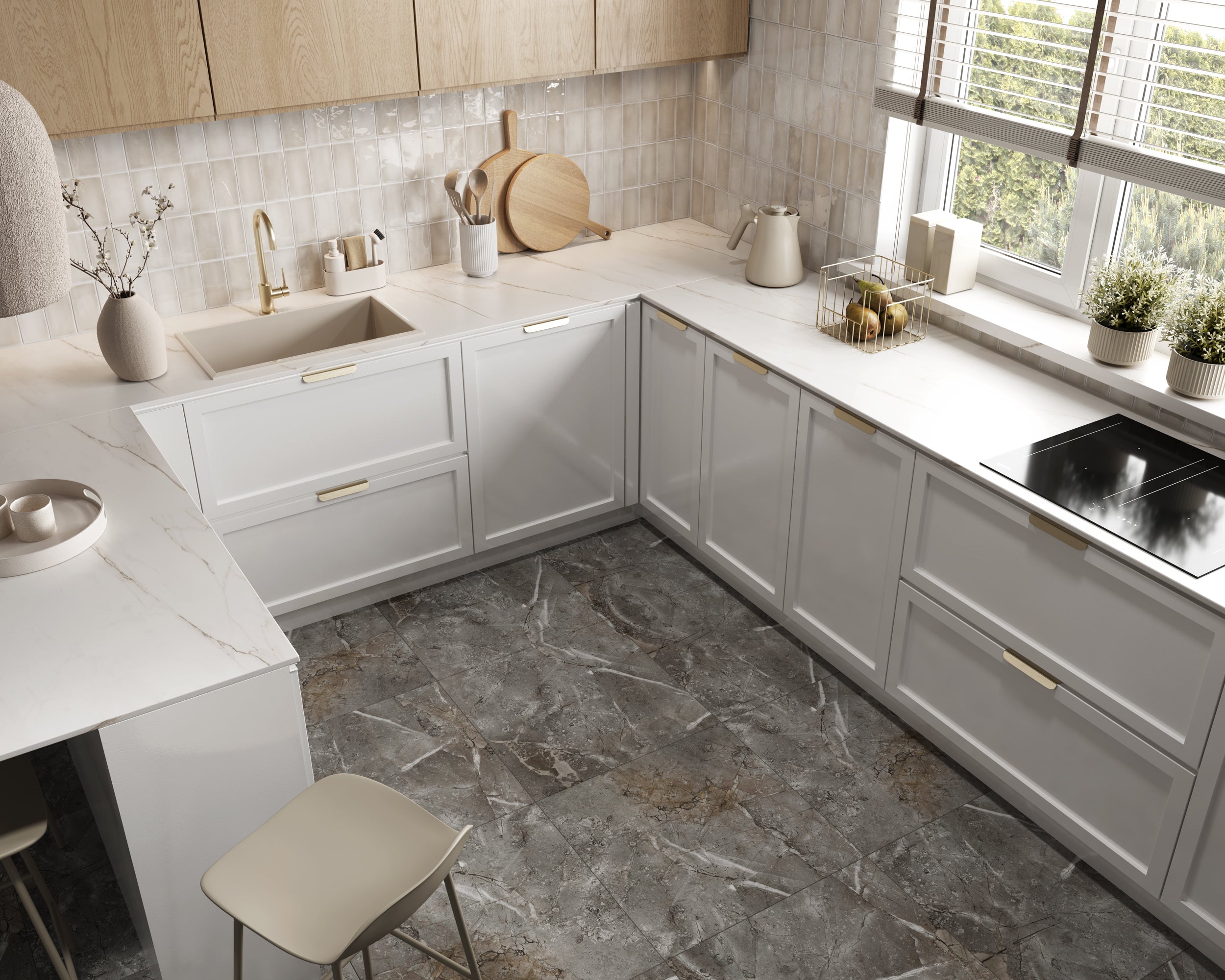 Vilo - SPC Stone Marble Skin 600x600x6mm