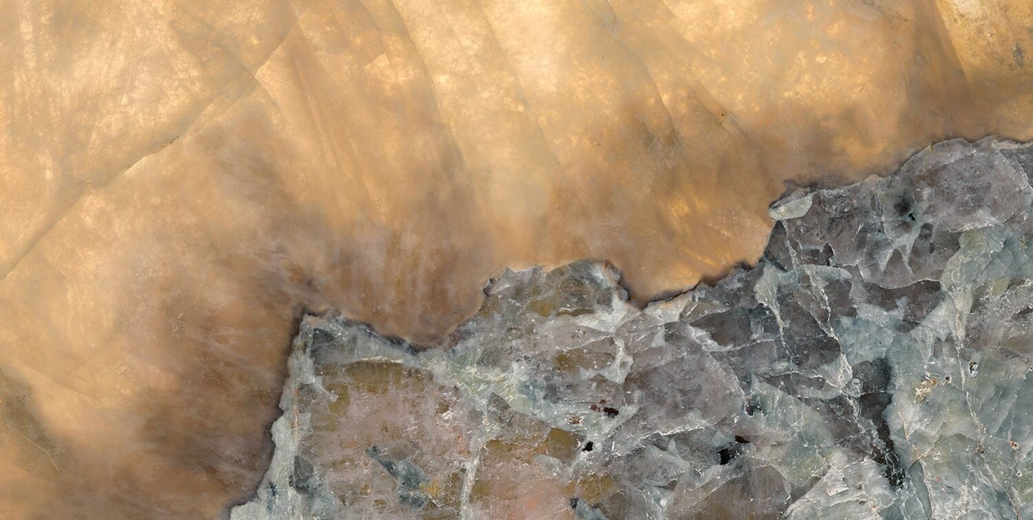 Geoda Gold 60x120cm Hochglanz