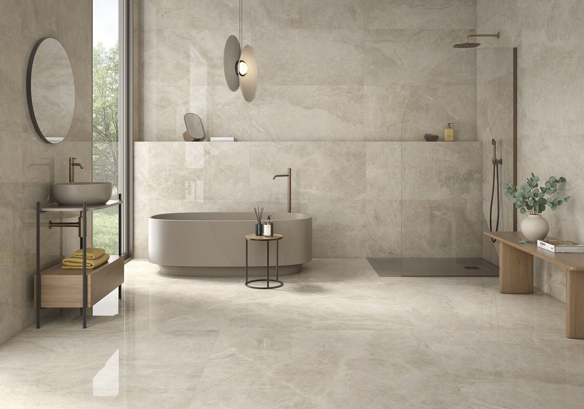 Tajmahal 60x120cm Hochglanz