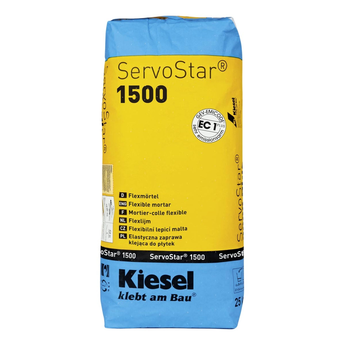 Flex - Fliesenkleber Kiesel Servostar 1500 - 25KG C2-TE-S1